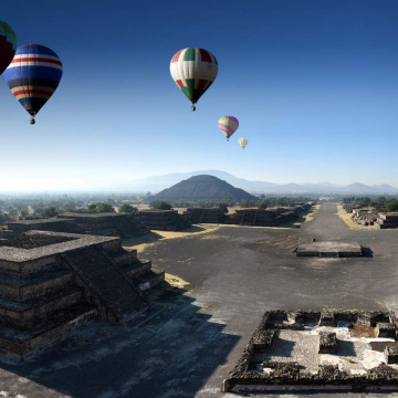 Globo Aerostático Teotihuacan